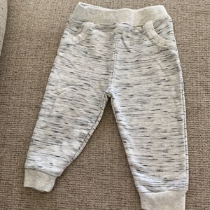 Off white toddler jogger